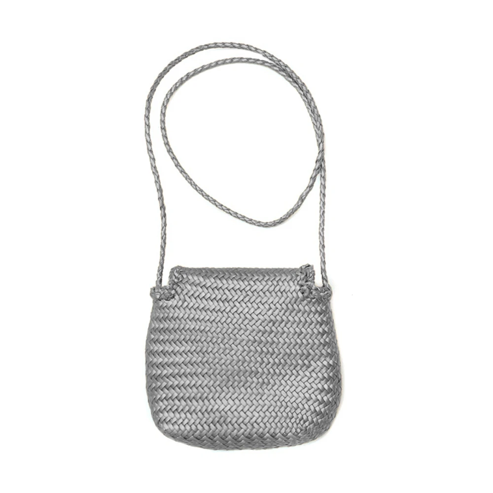 Dragon Diffusion Grijze Leren Handtas voor Vrouwen Gray Dames