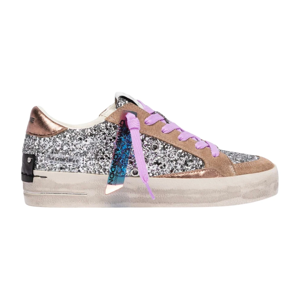 Crime London SK8 Deluxe Dames Schoenen Grijs