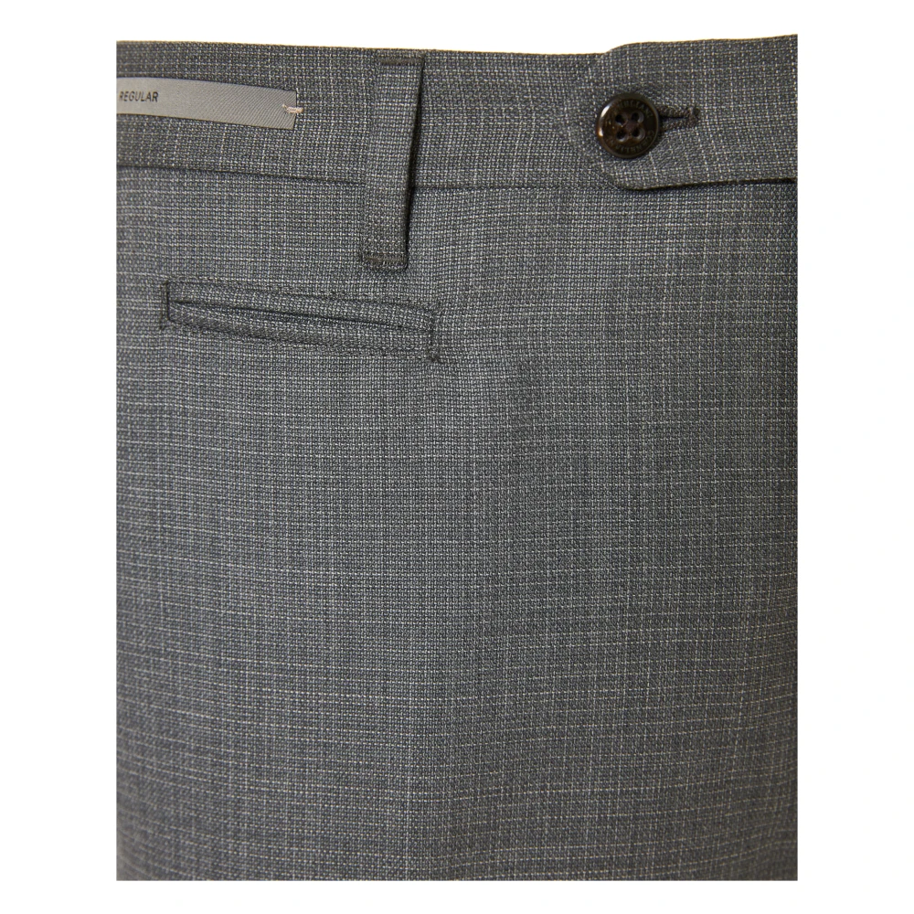 Corneliani Wollen broek met zakken Gray Heren
