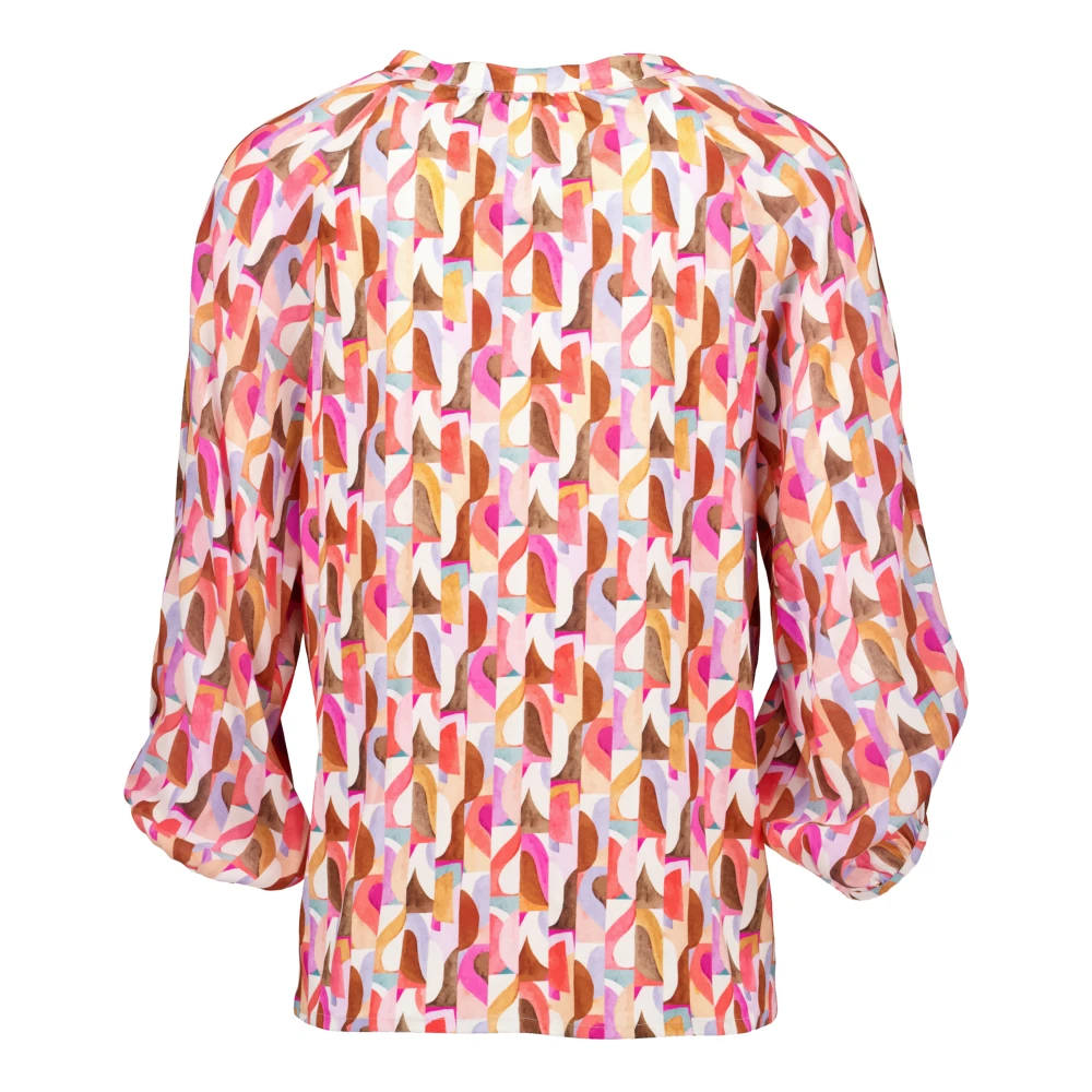 Desoto Lana blouses roze Multicolor Dames