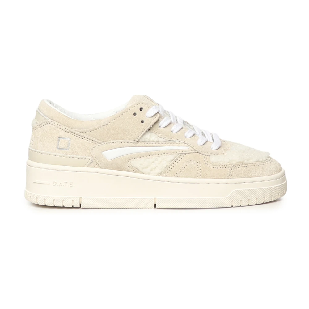 D.a.t.e. Women's Beige Sneakers