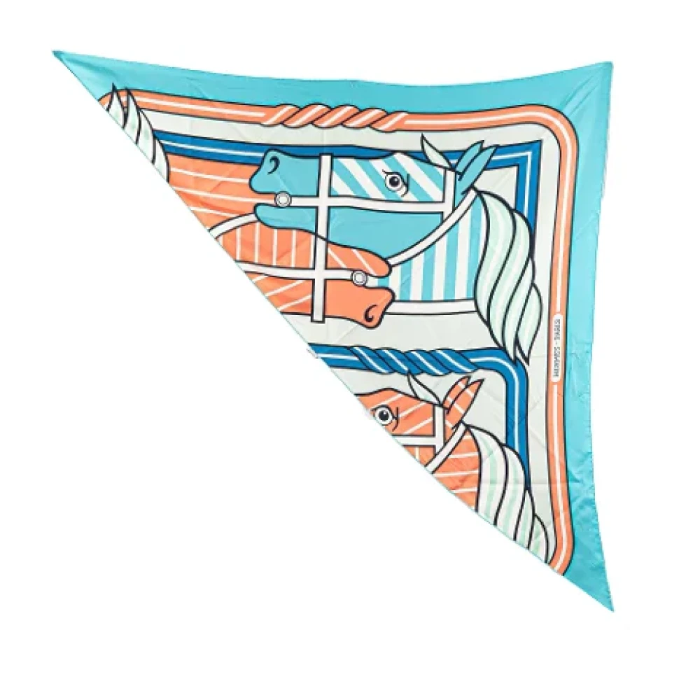 Pre-owned > Pre-owned Accessories > Pre-owned Scarves - - Hermès Vintage - Modalova