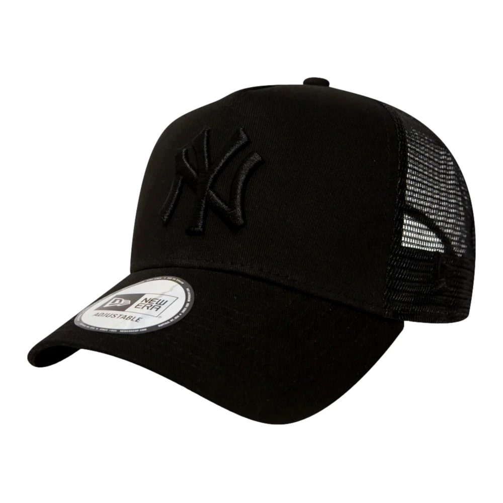 new era Zwarte Kinderen Trucker Pet Schone Stijl Black Heren