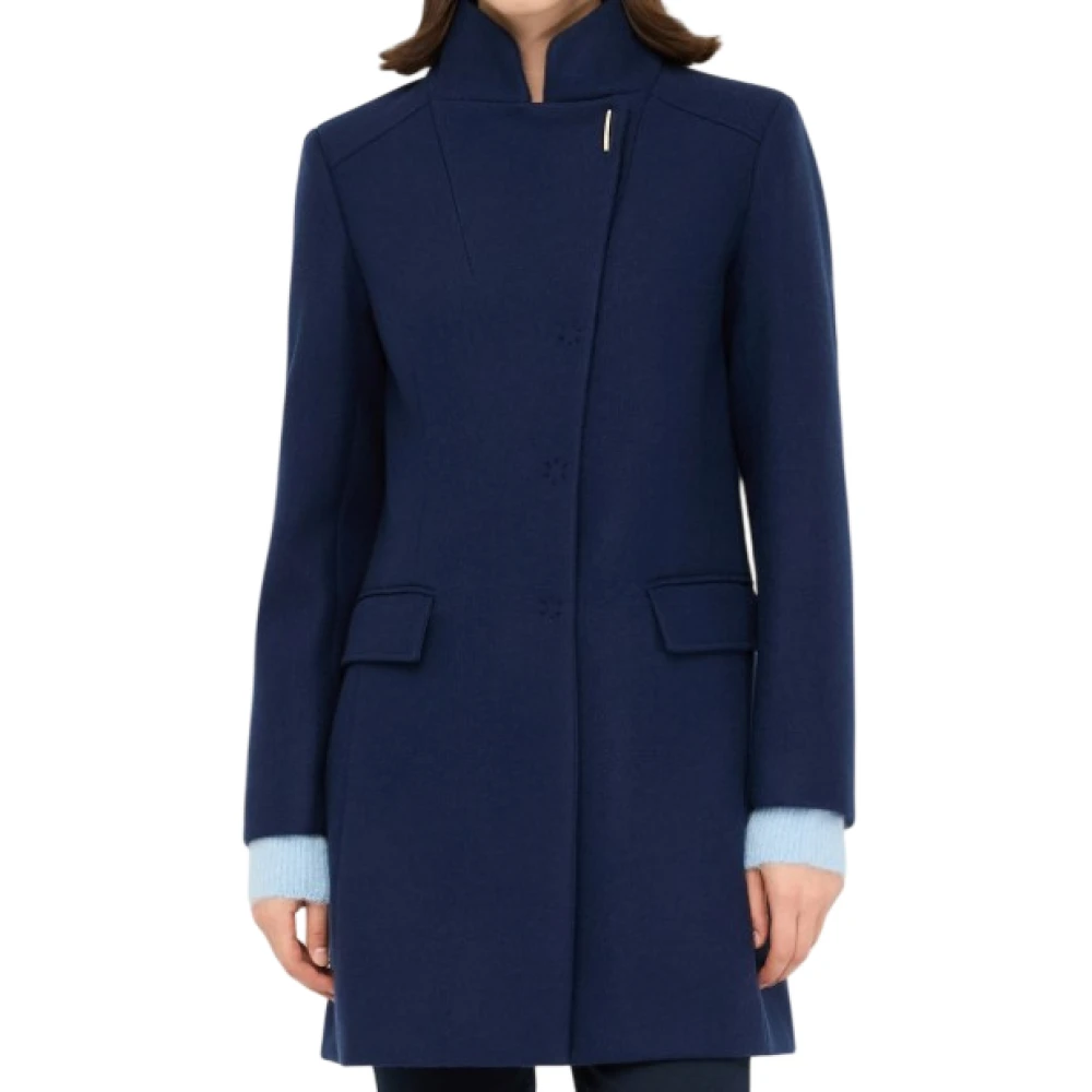 Liu Jo Vrouw Blauw Double Cloth Coat