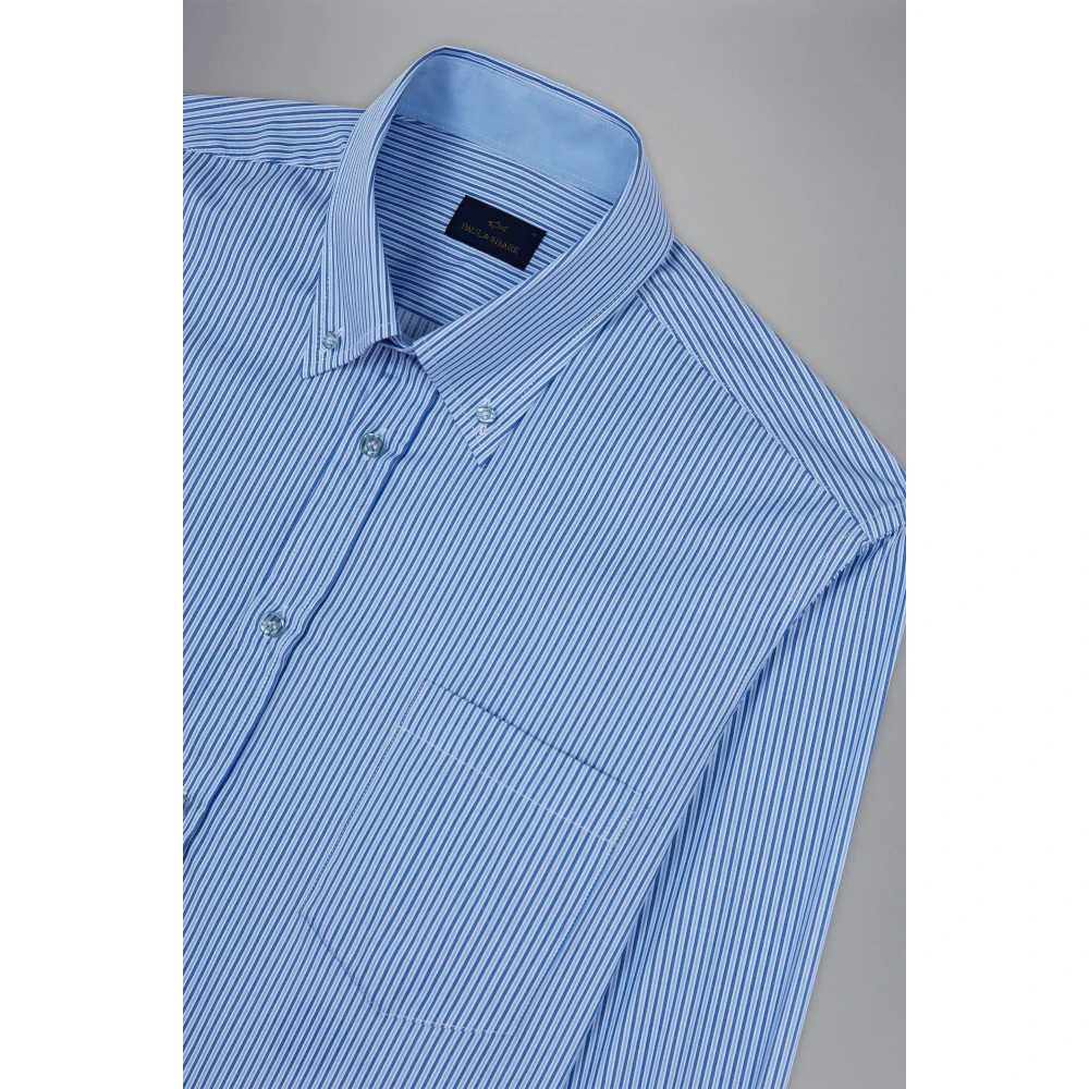 PAUL & SHARK Stijlvolle Overhemden Blue Heren