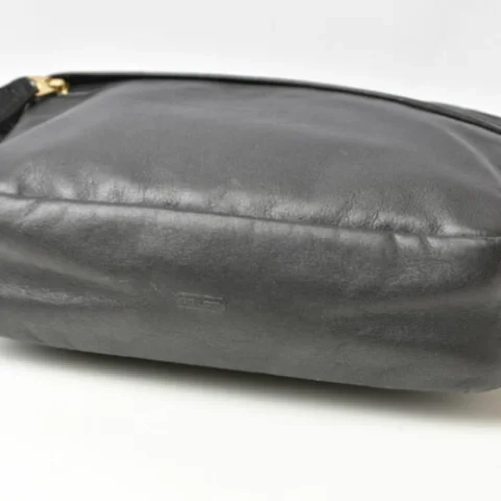 Coach Pre-owned Leather clutches Black Dames