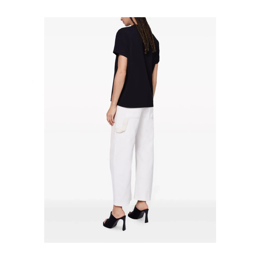 Stella Mccartney Zwarte T-shirts en Polos met Hart Black Dames