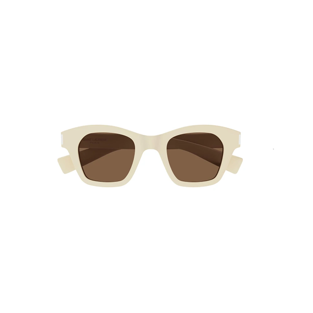 Luksuriøse hvide solbriller til kvinder