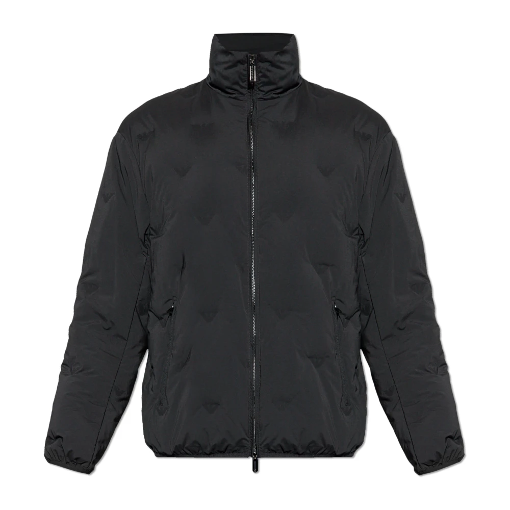 Emporio Armani Uomo Nero Giacche, 2XL, New,