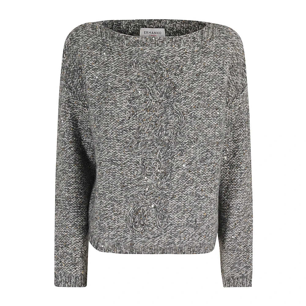 Knitwear > Round-neck Knitwear - - Ermanno Scervino - Modalova