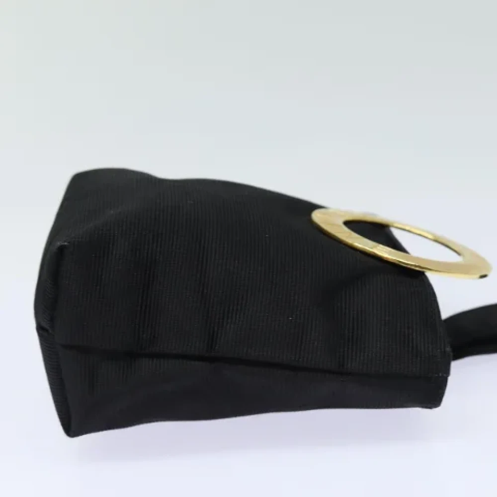 Celine Vintage Pre-owned Nylon pouches Black Dames