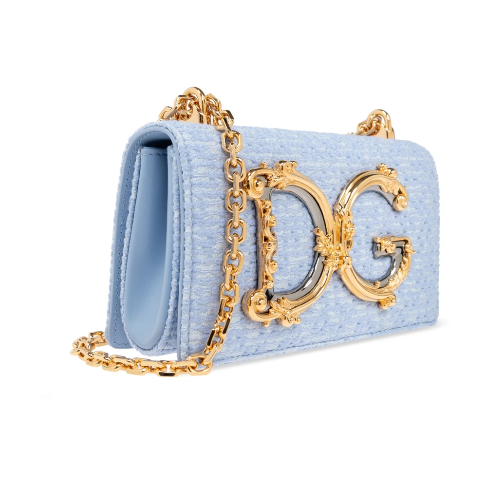 Dolce & Gabbana Schoudertas DG Girls Blue Dames
