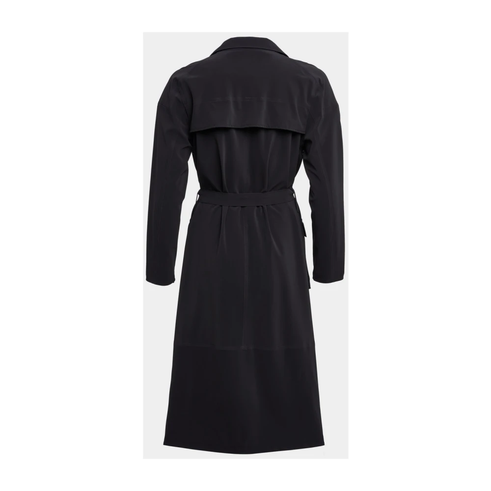 Stutterheim Matte Trenchcoat met Modern Design Black Dames