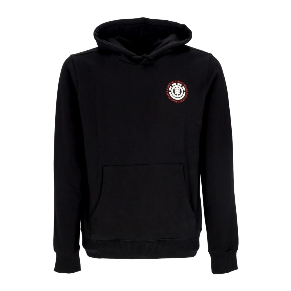 Element Zwarte lichtgewicht hoodie Black Heren