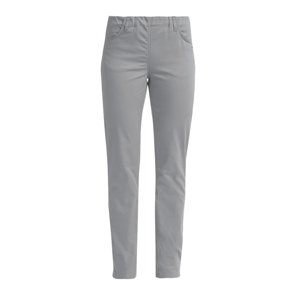 LauRie Slim-fit Trousers Gray Dames