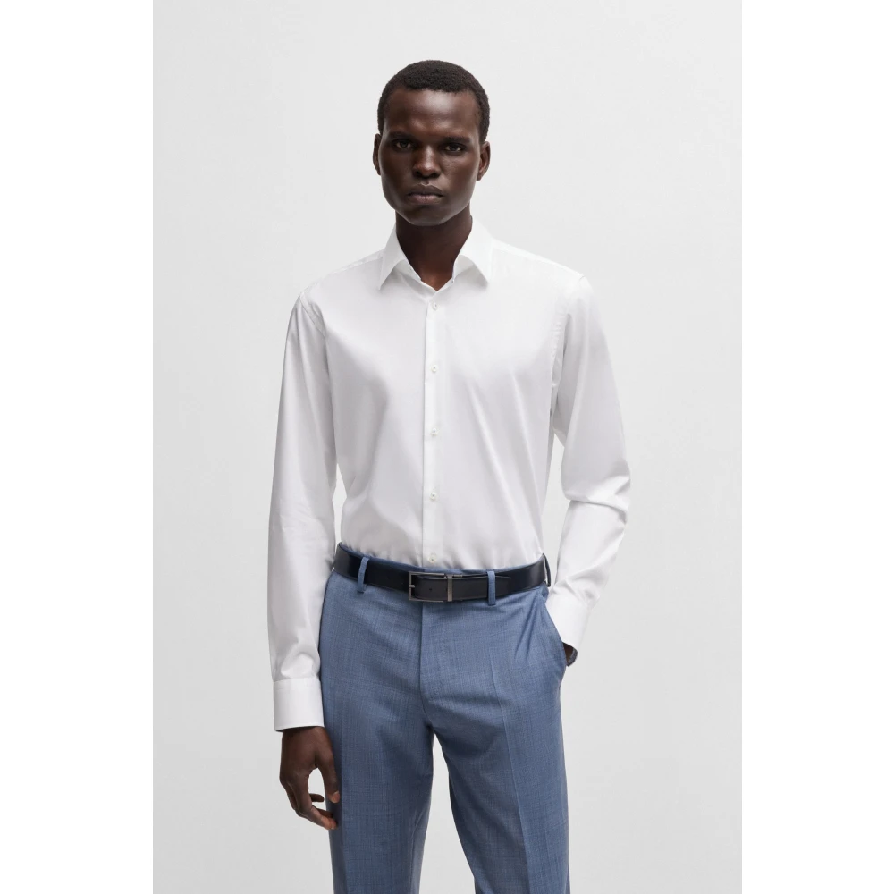 Hugo Boss Stijlvol Overhemd White Heren