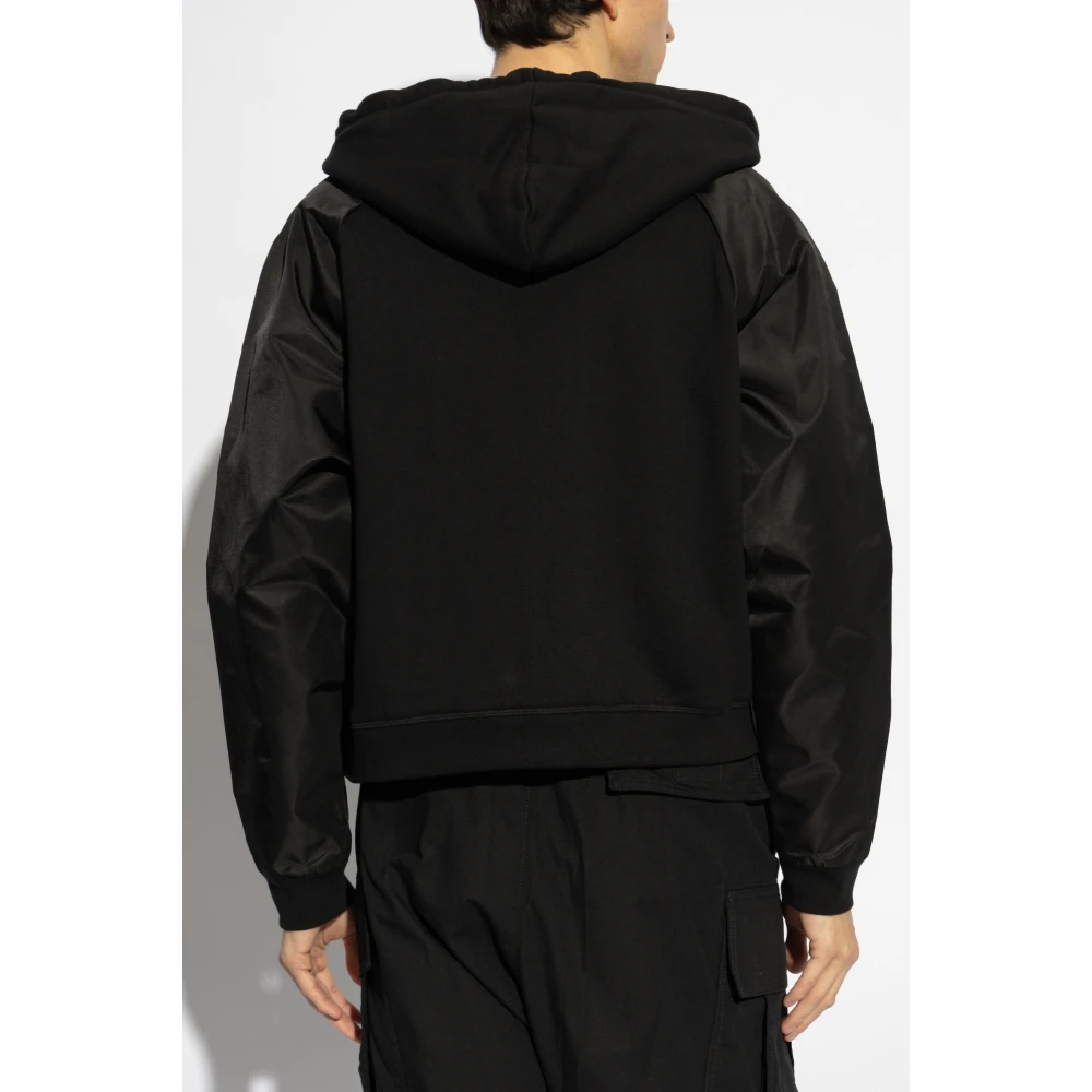Dsquared2 Jas gemaakt van gecombineerde materialen Black Heren