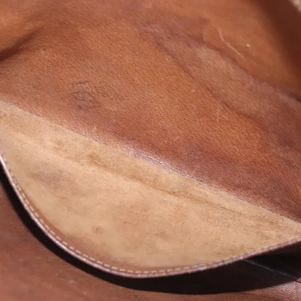 Louis Vuitton Vintage Pre-owned Canvas clutches Brown Dames