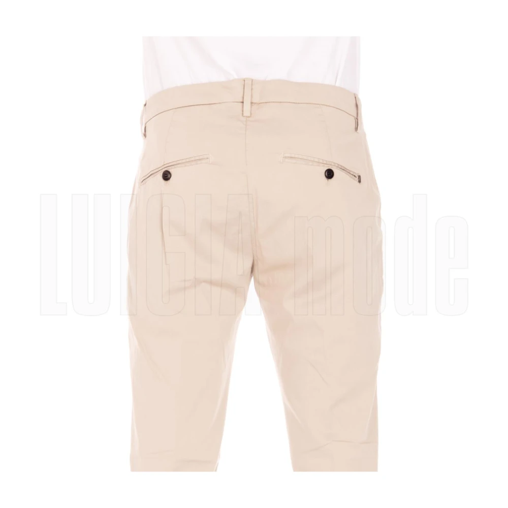 Dondup Gaubert Plooibroek Beige Heren