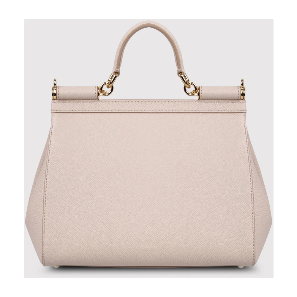 Dolce & Gabbana Luipaardprint Sicilië Handtas Beige Dames
