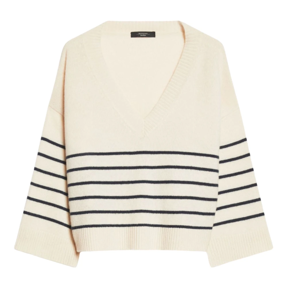Max Mara Weekend Ecru Leva Sweaters voor Weekend Outfits Beige Dames