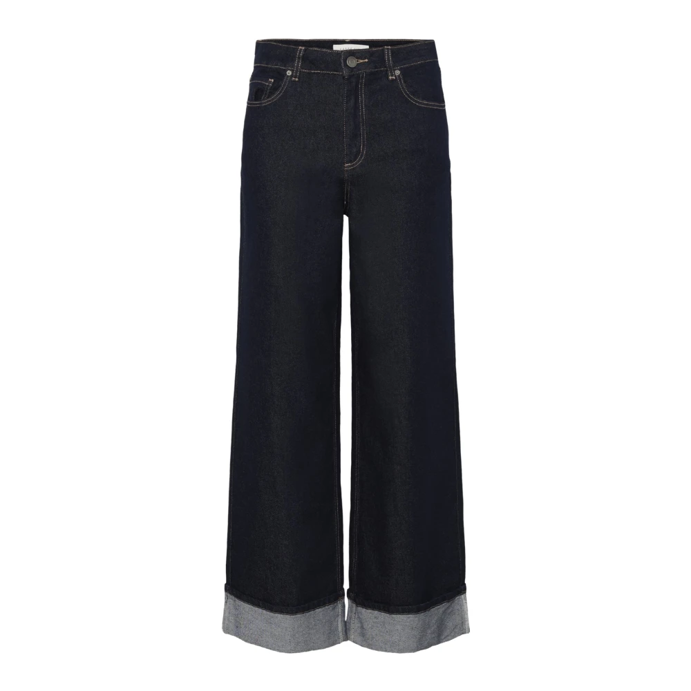 Kaffe - Jeans > Wide Jeans - Blue - Kaffe - Modalova