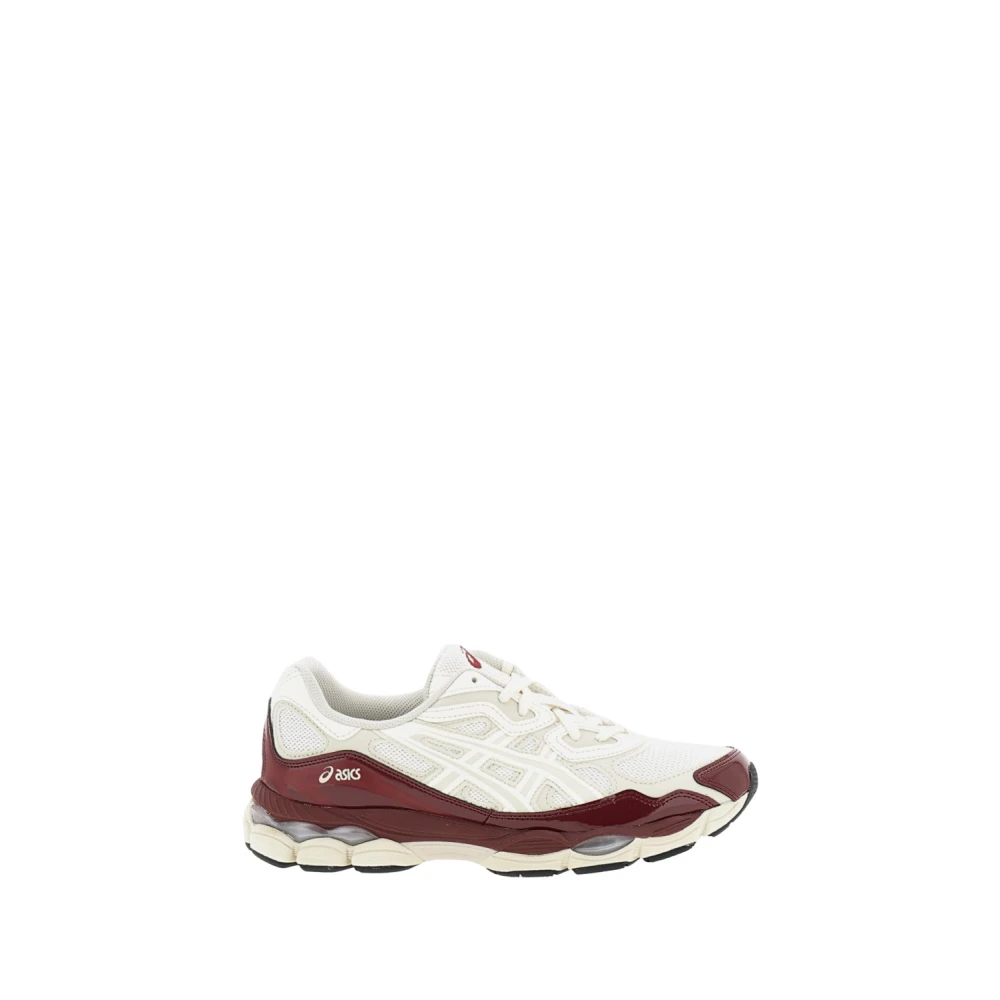 Asics Herren Beige Gel-Nyc Sneakers Cream / Antique Red Größe 11 - Bild 3