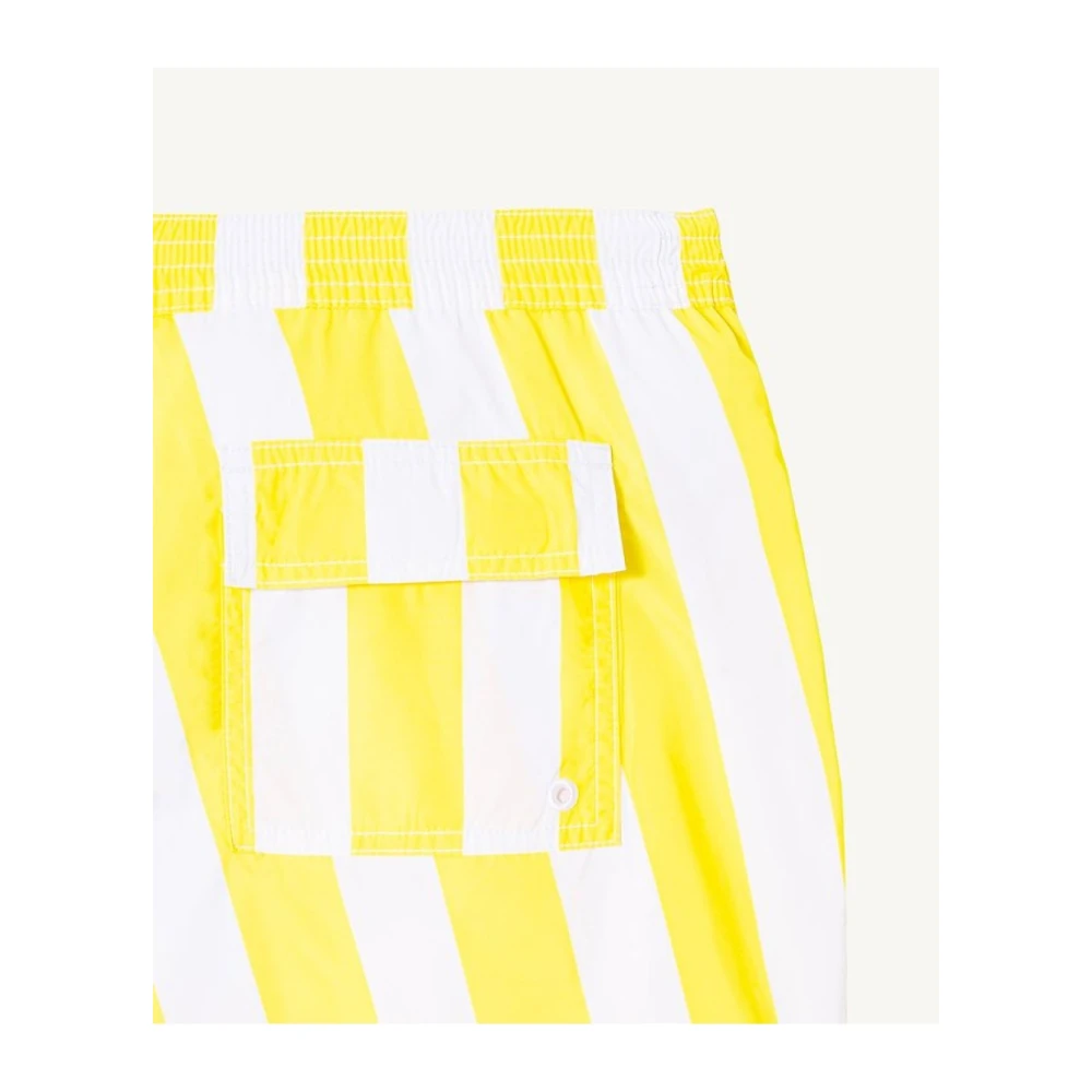 Jott Gele zwemshorts met patchlogo Yellow Heren