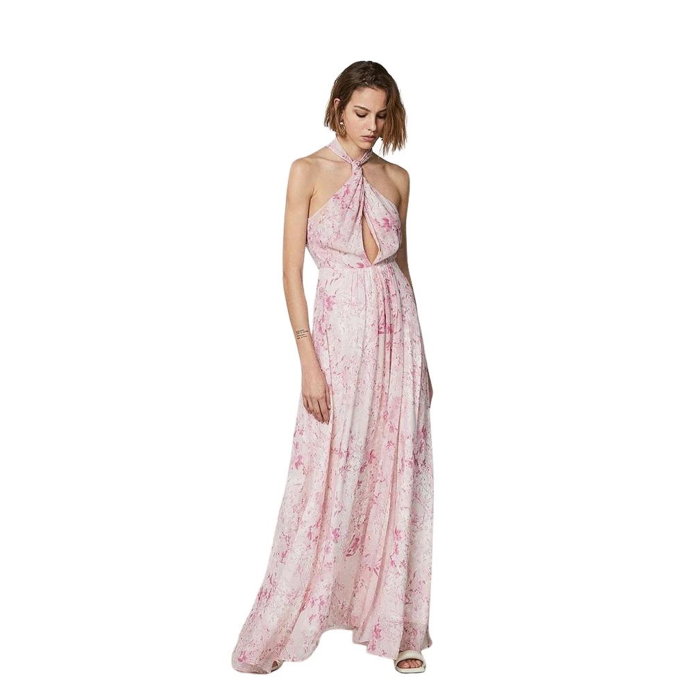 Patrizia Pepe Femme Rose Robes, Taille: 44 Fr Robes
