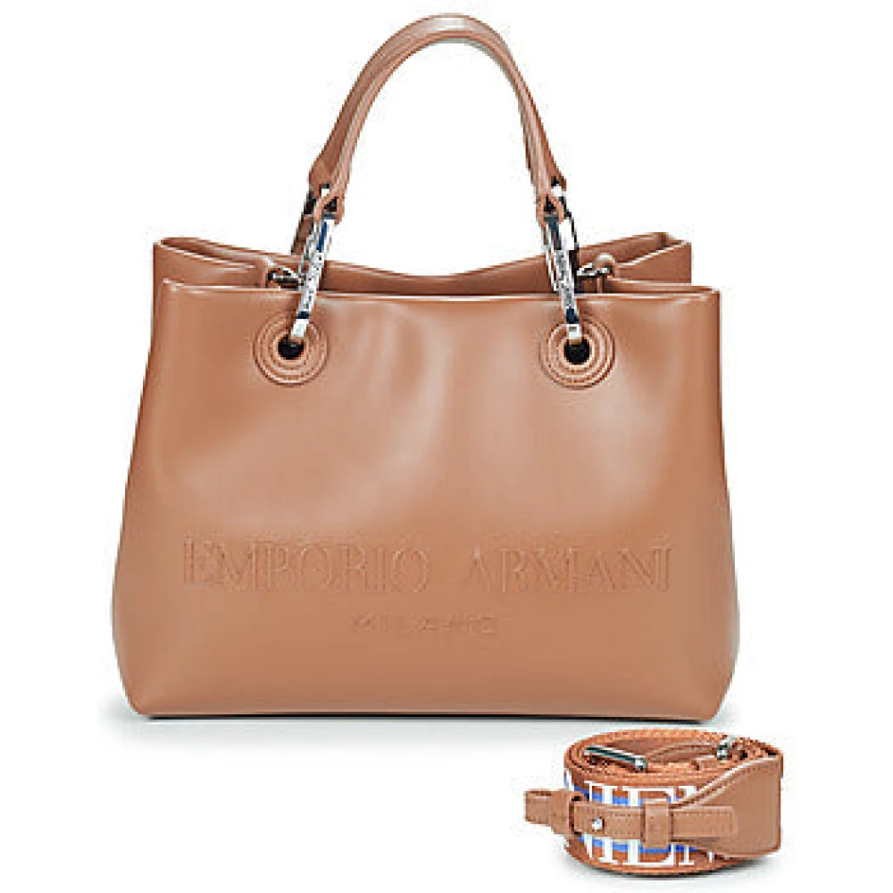 Emporio Armani Bruine Dameshandtas EA M Brown Dames