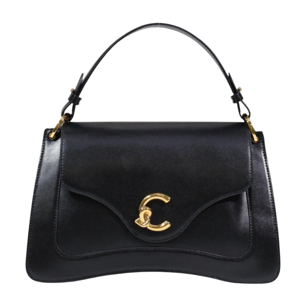 Coccinelle Donna Nero - C-Me Calf Cocker Handbag - Bags - One Size