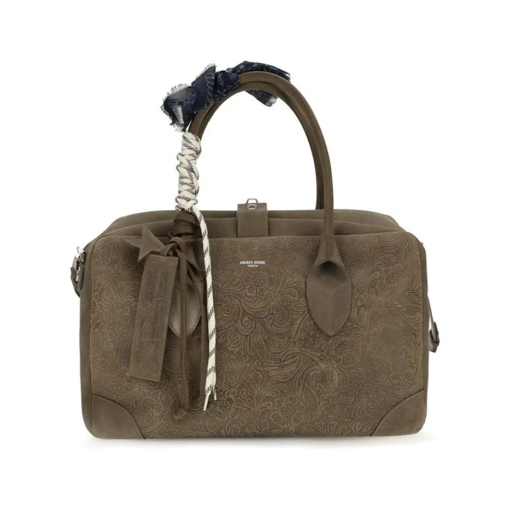 Golden Goose Brown Calf Leather Bos Taurus Handbag - Image 2
