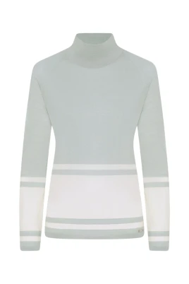 Kashmir Silk Polo Hals Tröja