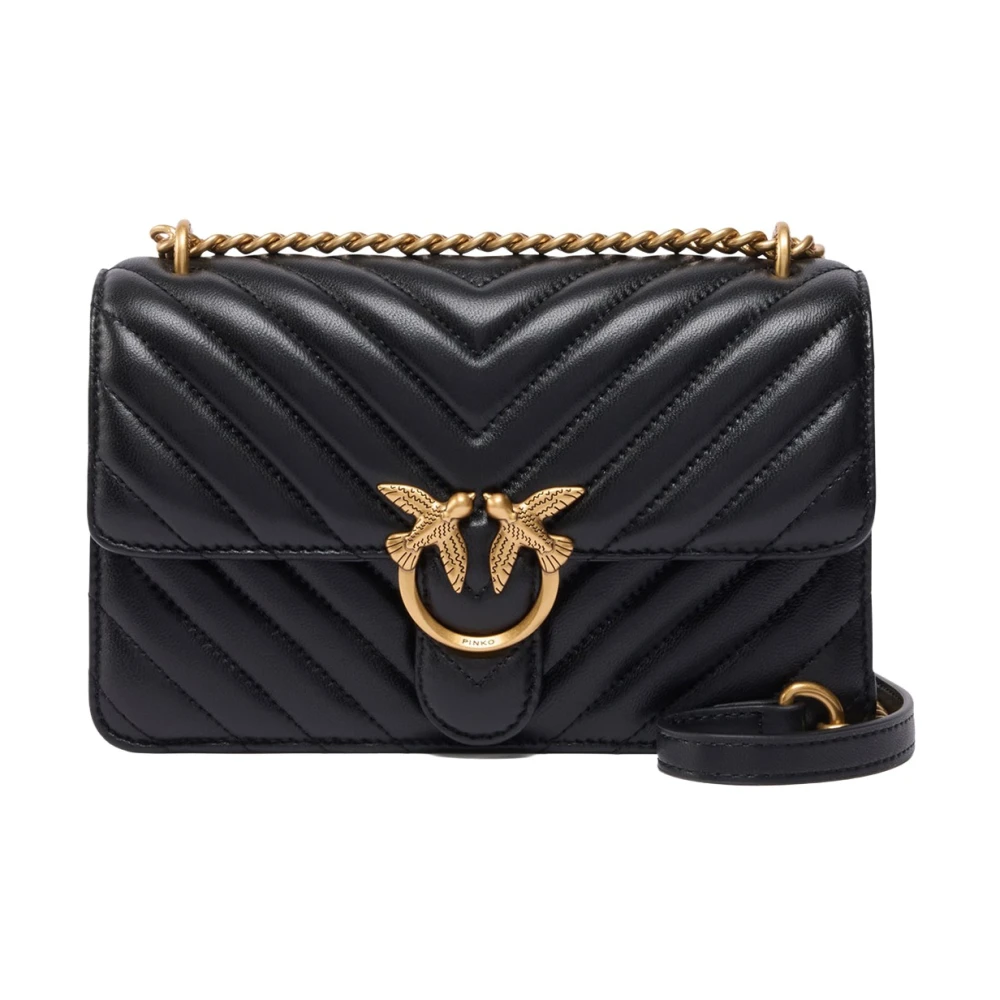 Pinko Love One Mini - Female - Cross Body Bags - Black - One Size - Bags
