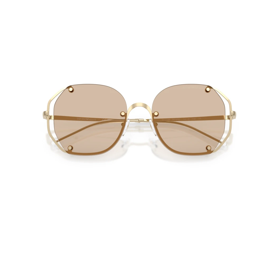 Emporio Armani Women's Yellow Sunglasses, 54 Mm, Occhiali Da Sole