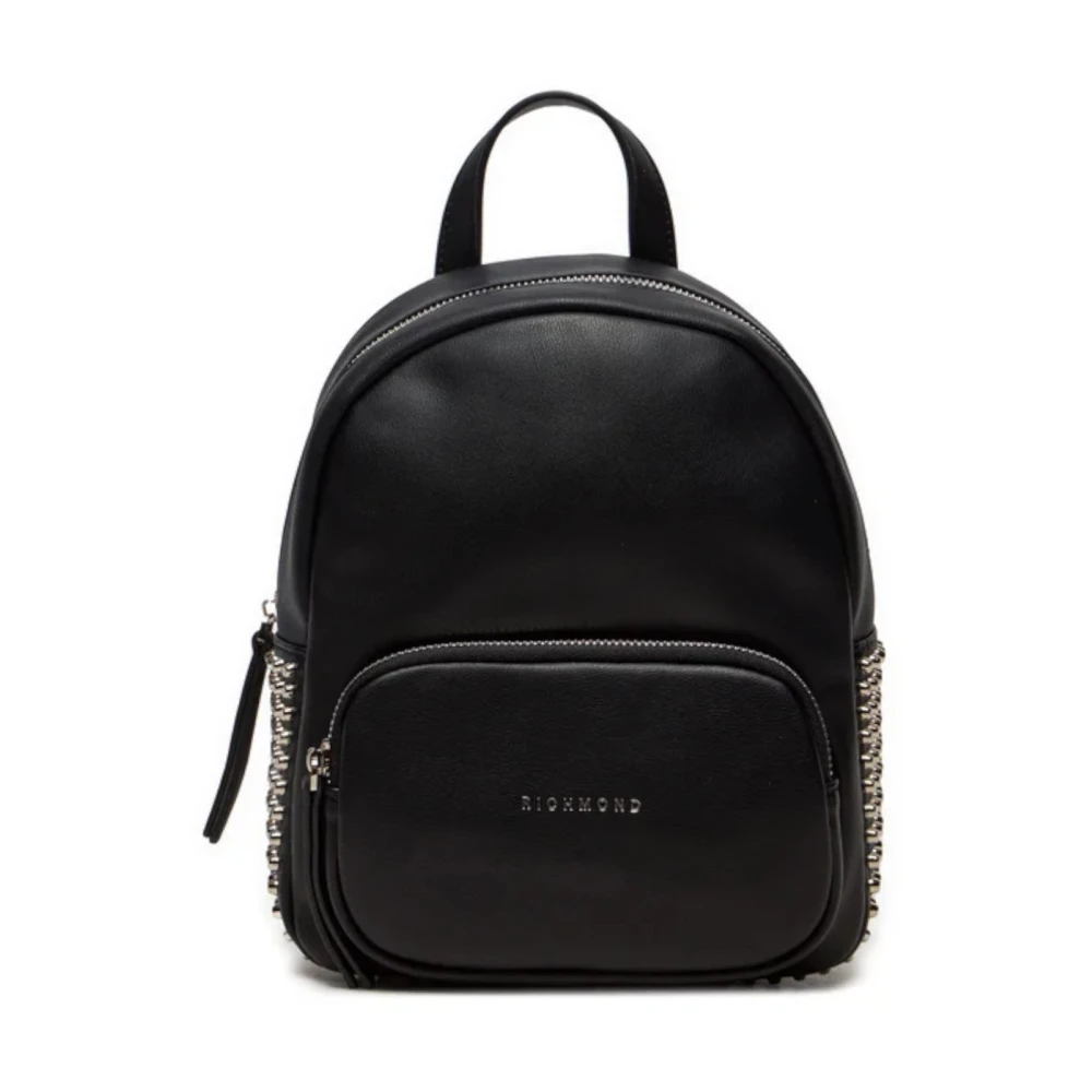 John Richmond Studded Logo Rugzak Zwart Black Dames