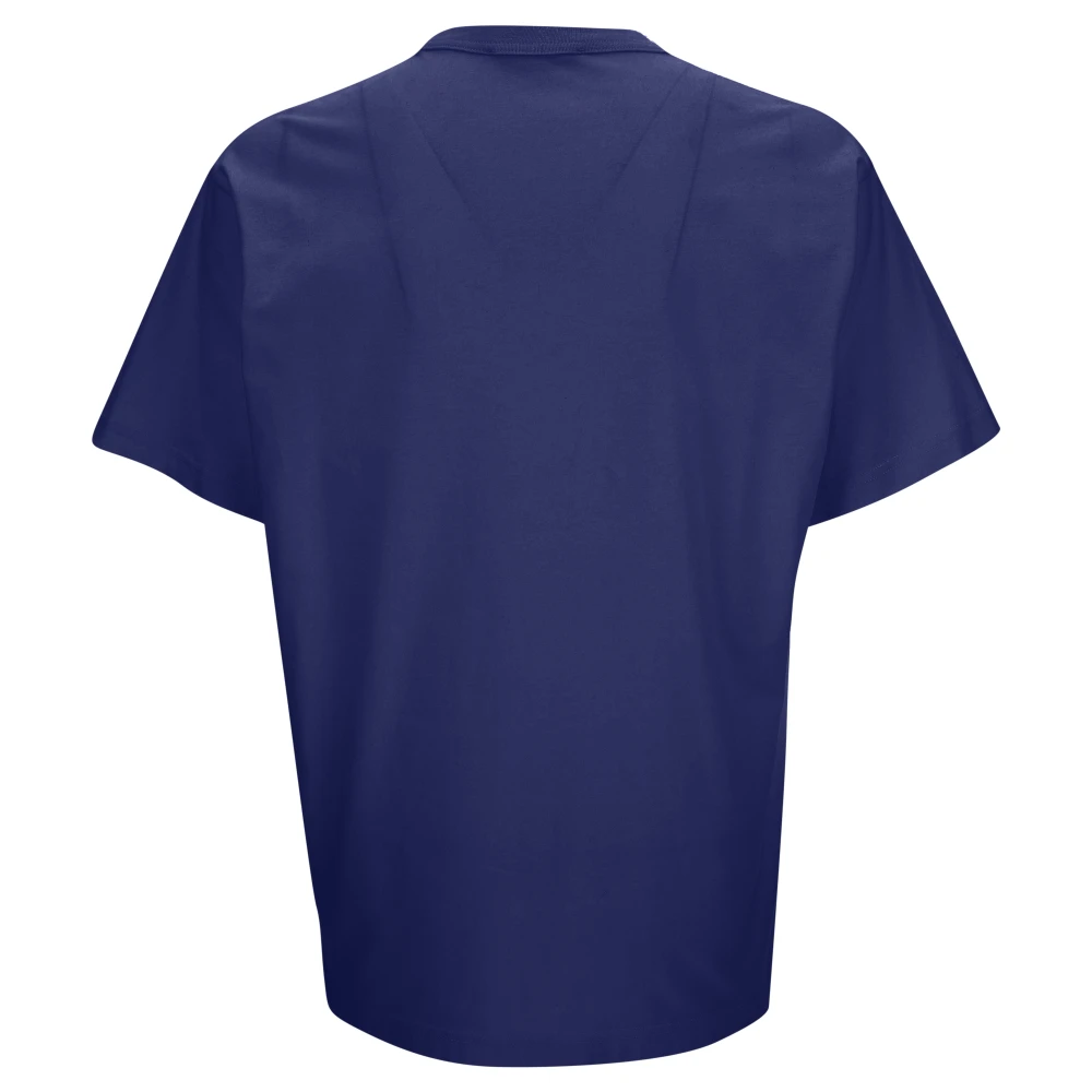 Versace Jeans Couture T-shirts en Polos Blue Heren