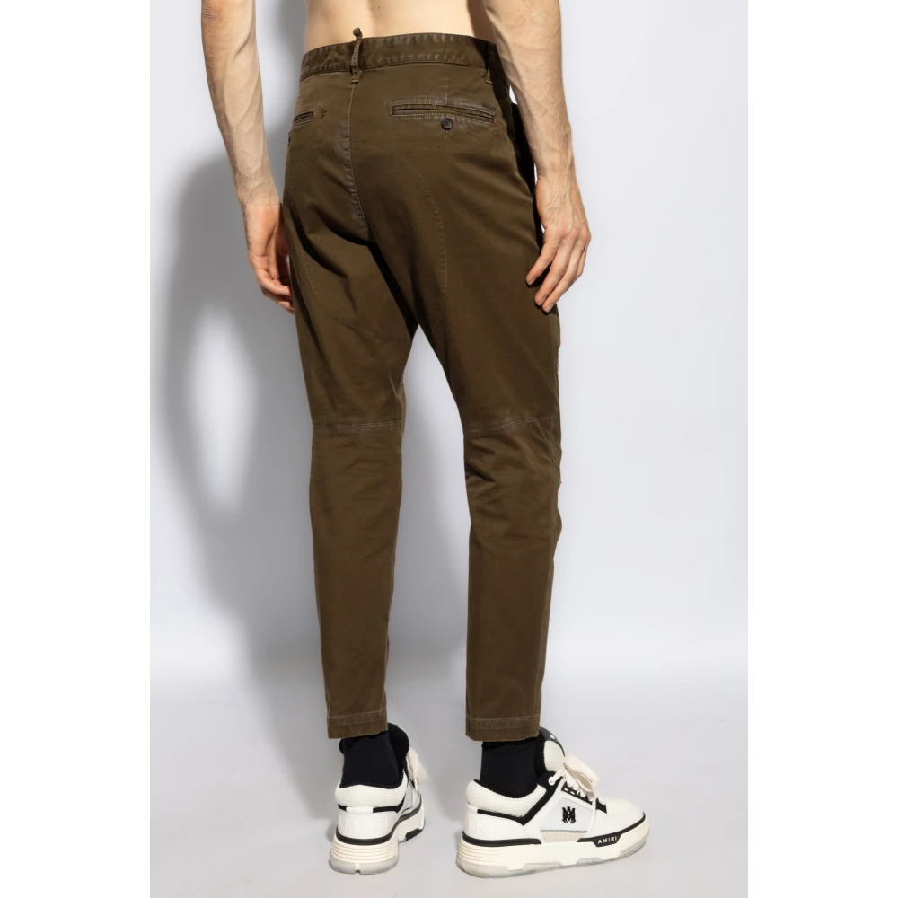 Dsquared2 Chino broek Brown Heren