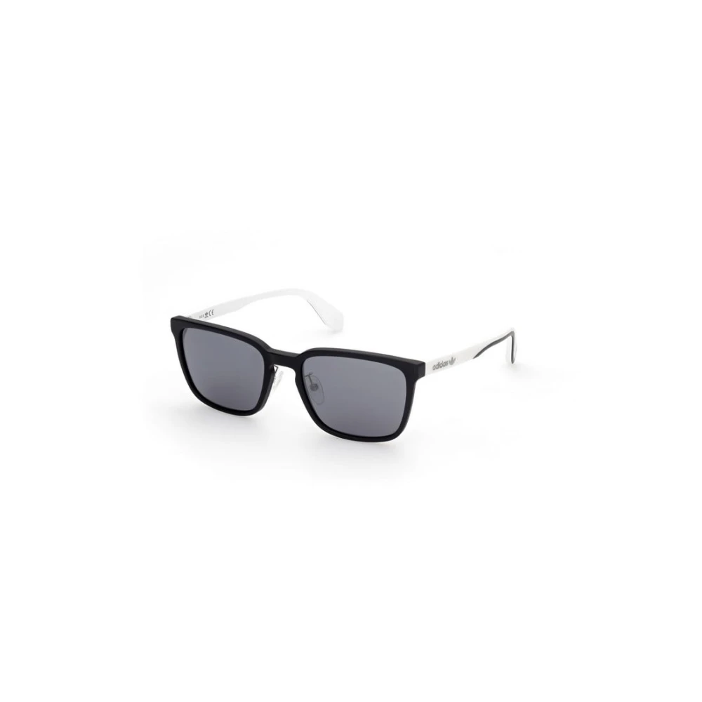 Adidas Originals Black Sunglasses, Male, 55 Mm, Geometric Sunglasses
