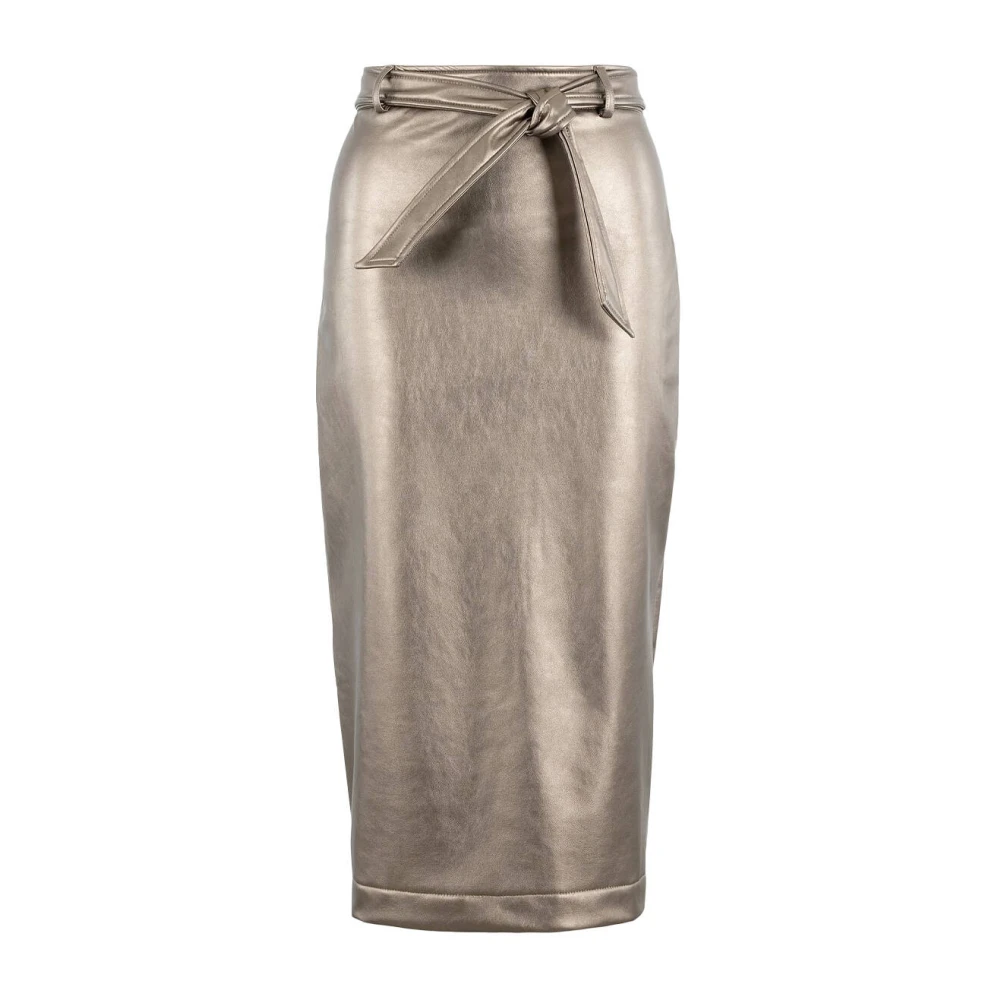 Anna Van Toor Stijlvolle Rok 32a03-02695 Brown Dames