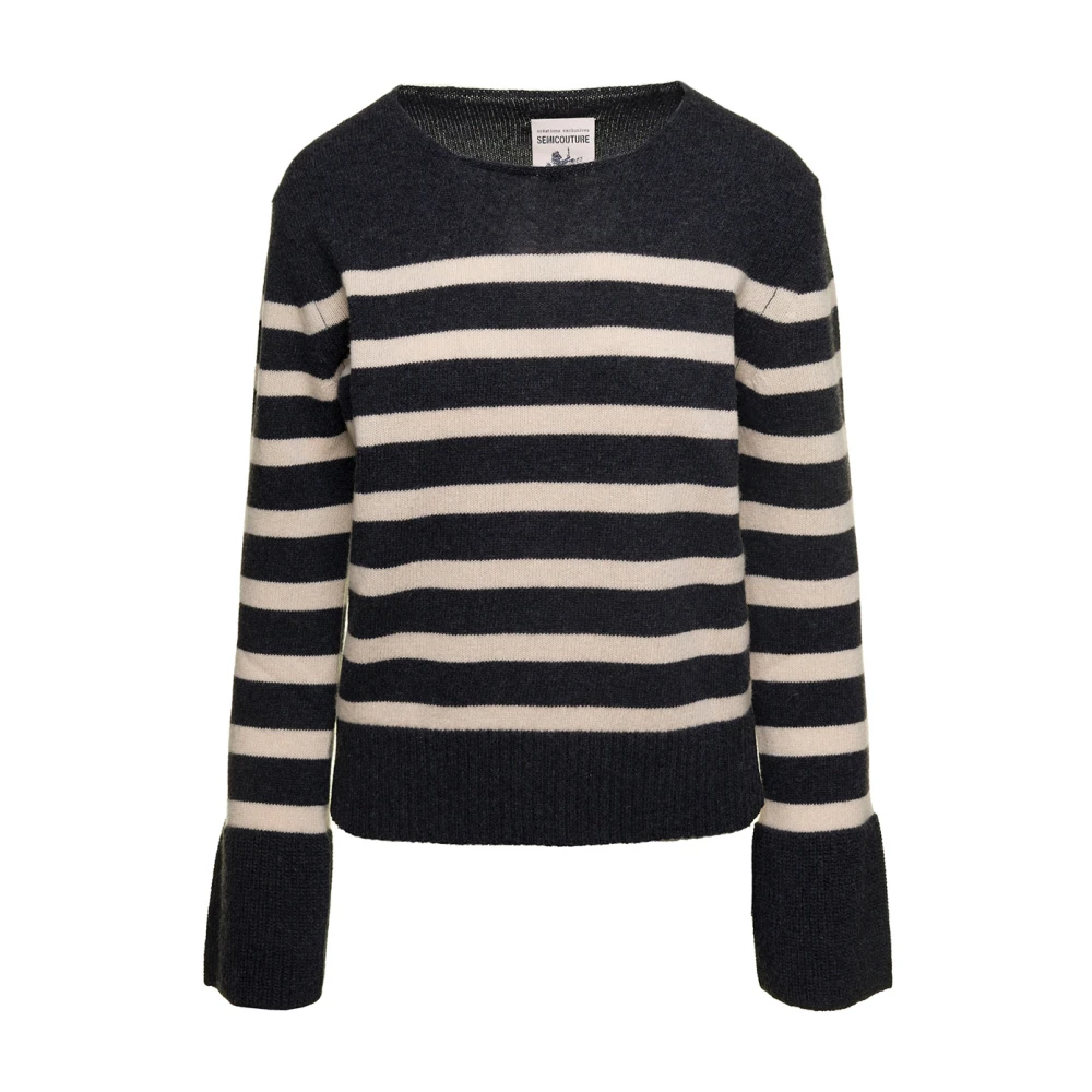 Knitwear > Round-neck Knitwear - - Semicouture - Modalova