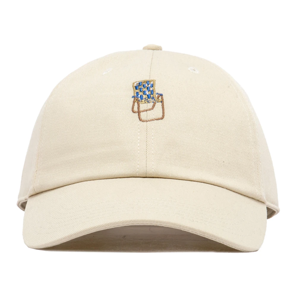 Autry Unisex Beige Hats & Caps, One Size, Cotton Baseball Cap