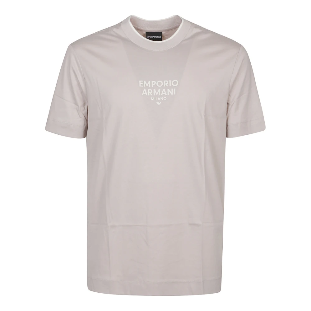 Emporio Armani Avorio T-Shirt Beige Heren