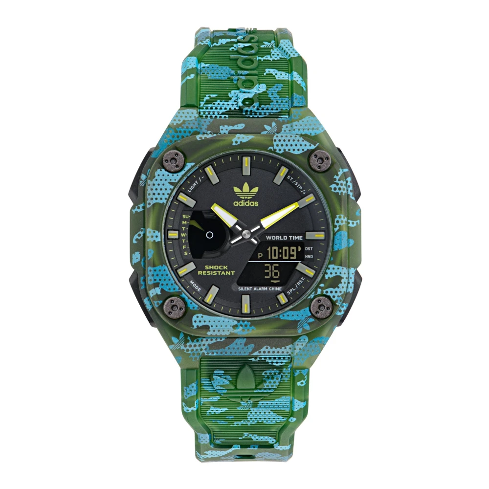 Adidas City Tech One Grfx Camo Klocka Green, Unisex