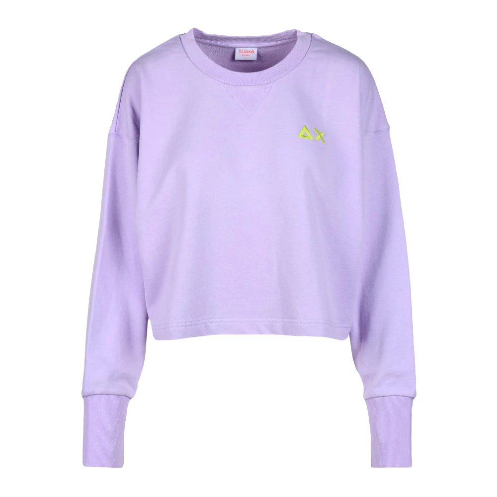 Sun68 Sweatshirt Purple, Dam