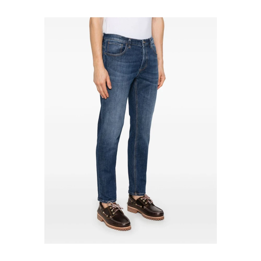 Dondup Blauwe Jeans voor Mannen Blue Heren