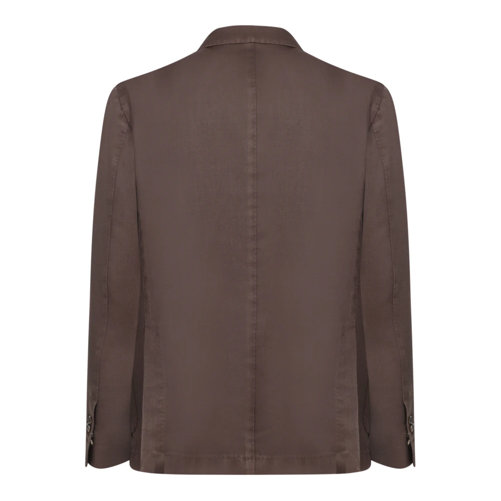Dell'oglio Bruine Blazer voor Mannen Brown Heren