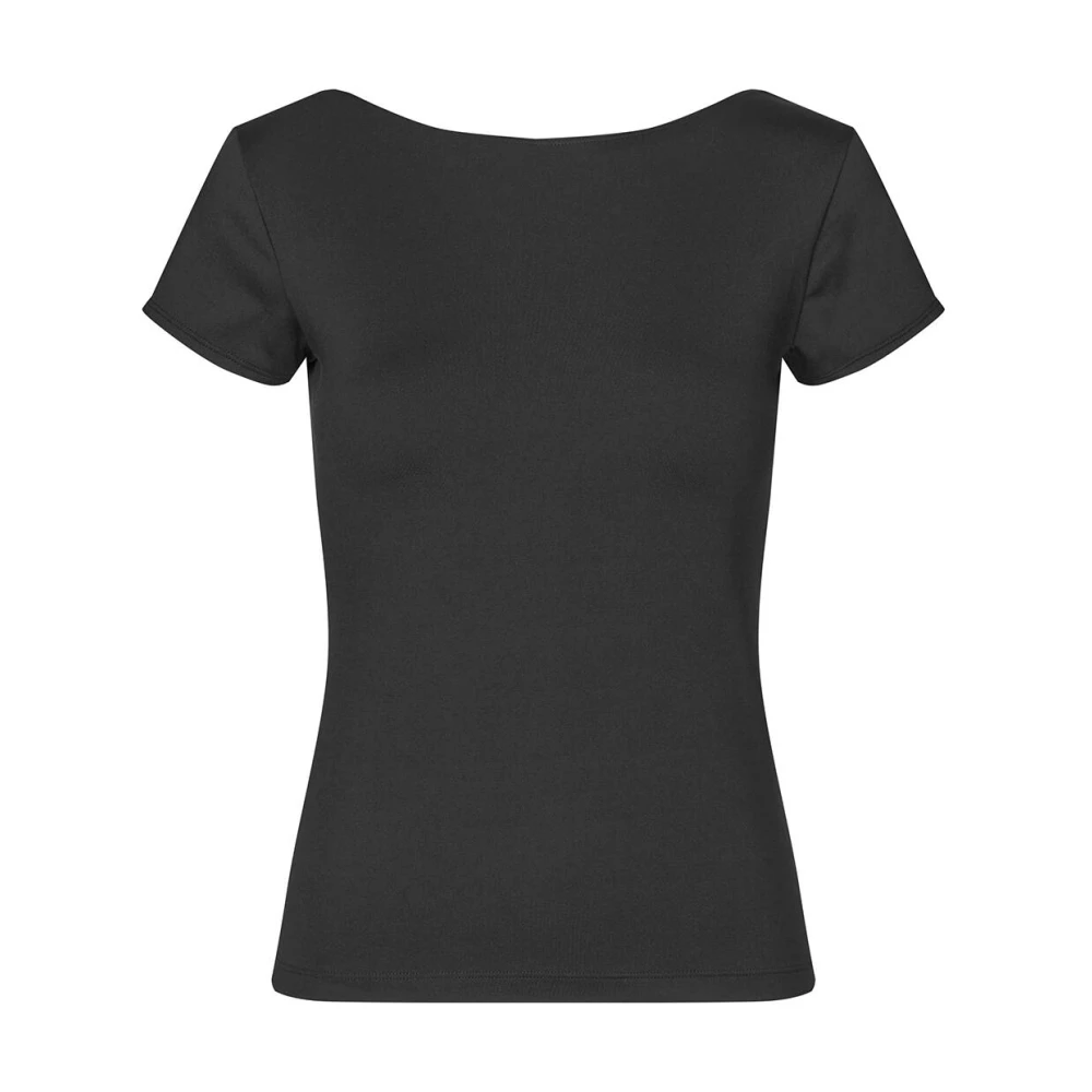 Modström Stijlvol T-shirt voor Moderne Vrouw Black Dames