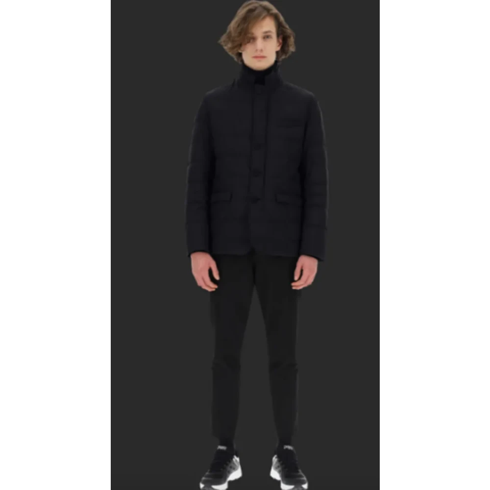 Herno Laminar Windproof Blazer Blue Heren
