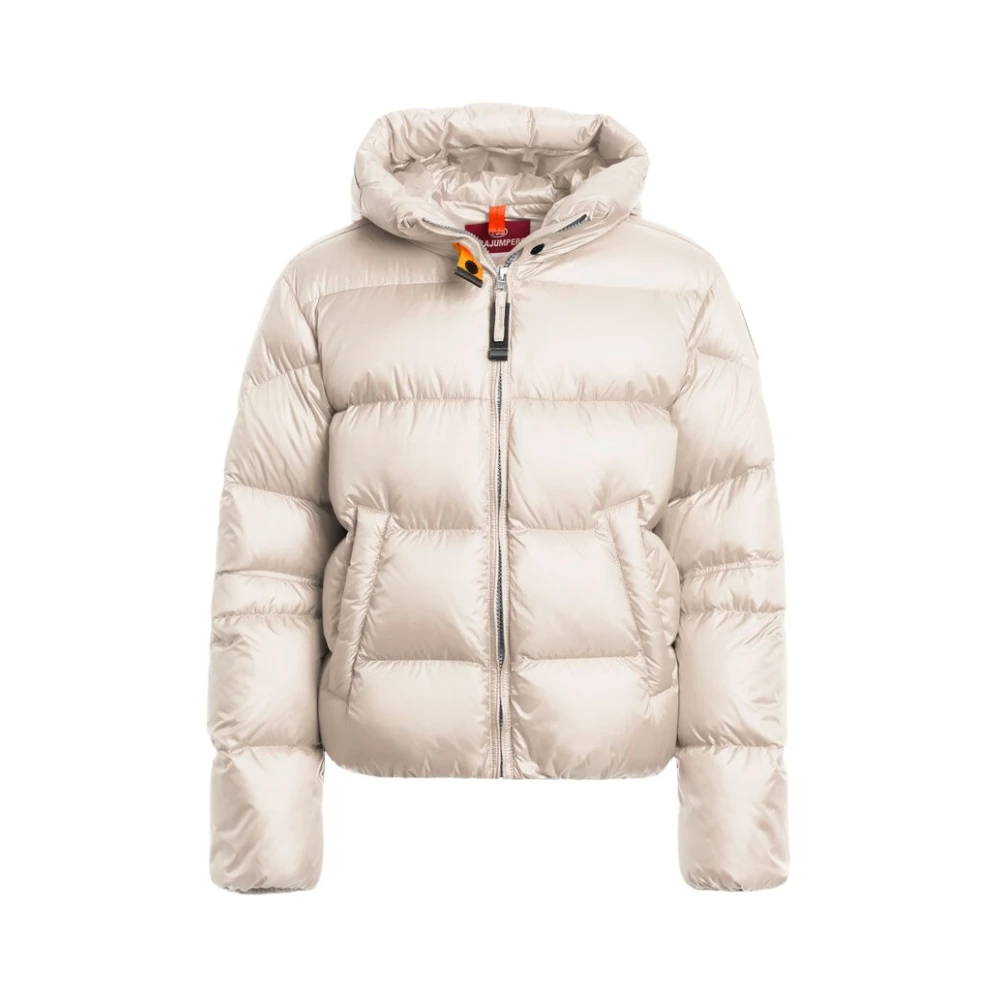 Parajumpers Women's Beige Tilly - Hooded Down Jacket